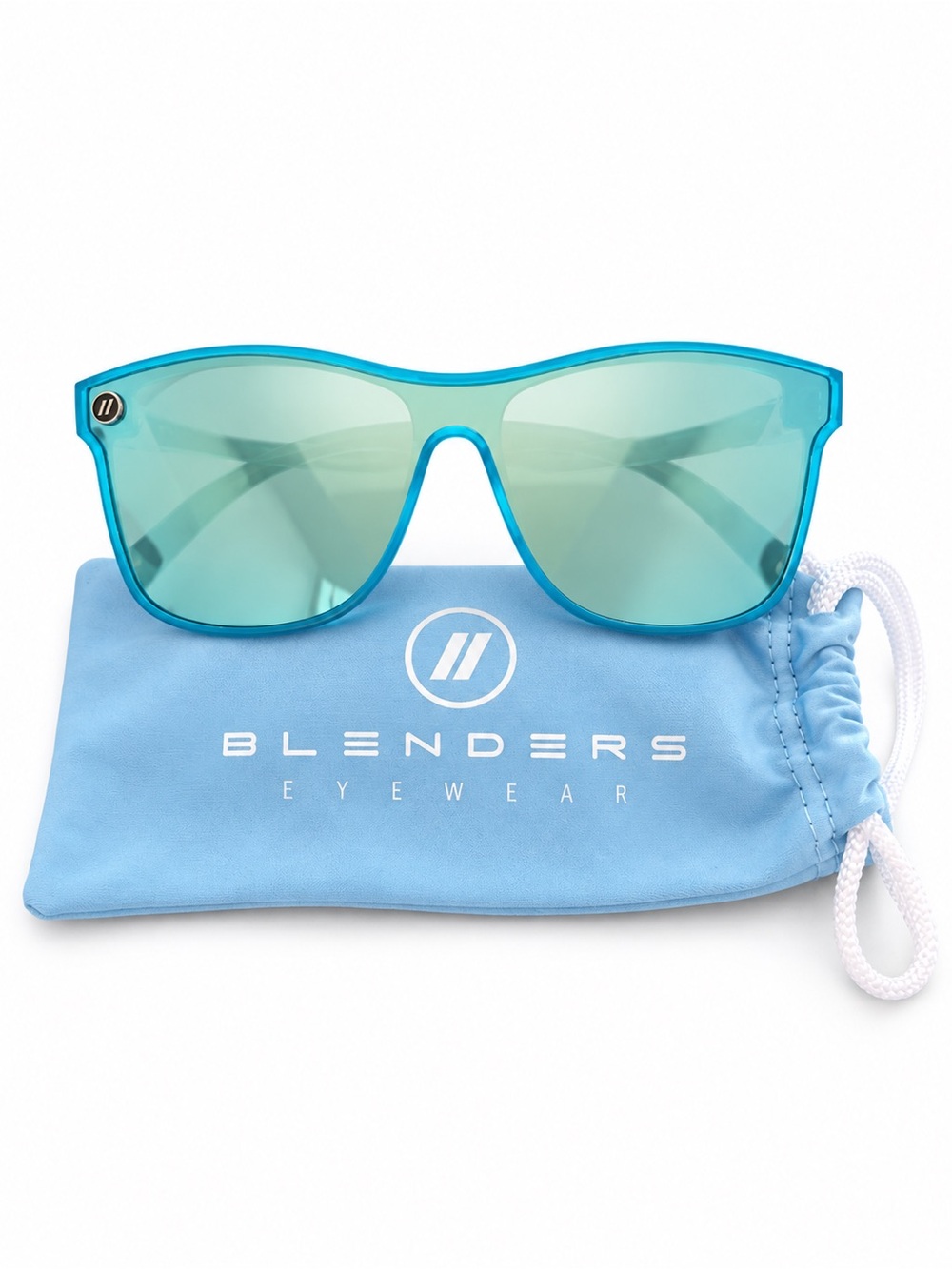 Blenders Blue Mirrored Lens Sunglasses • BRAND NEW WITH DUST BAG